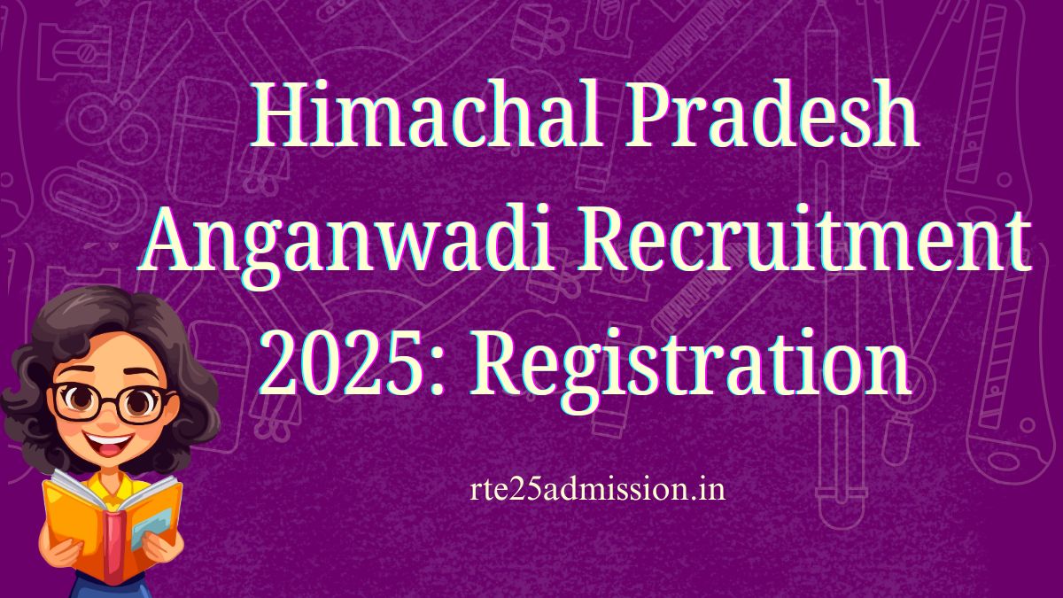 Himachal Pradesh Anganwadi Recruitment 2025 PDF