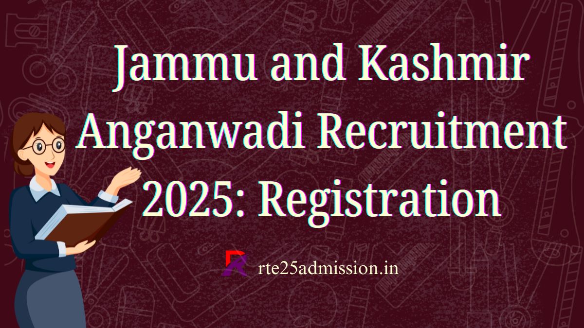 Jammu and Kashmir Anganwadi Recruitment 2025 PDF Download