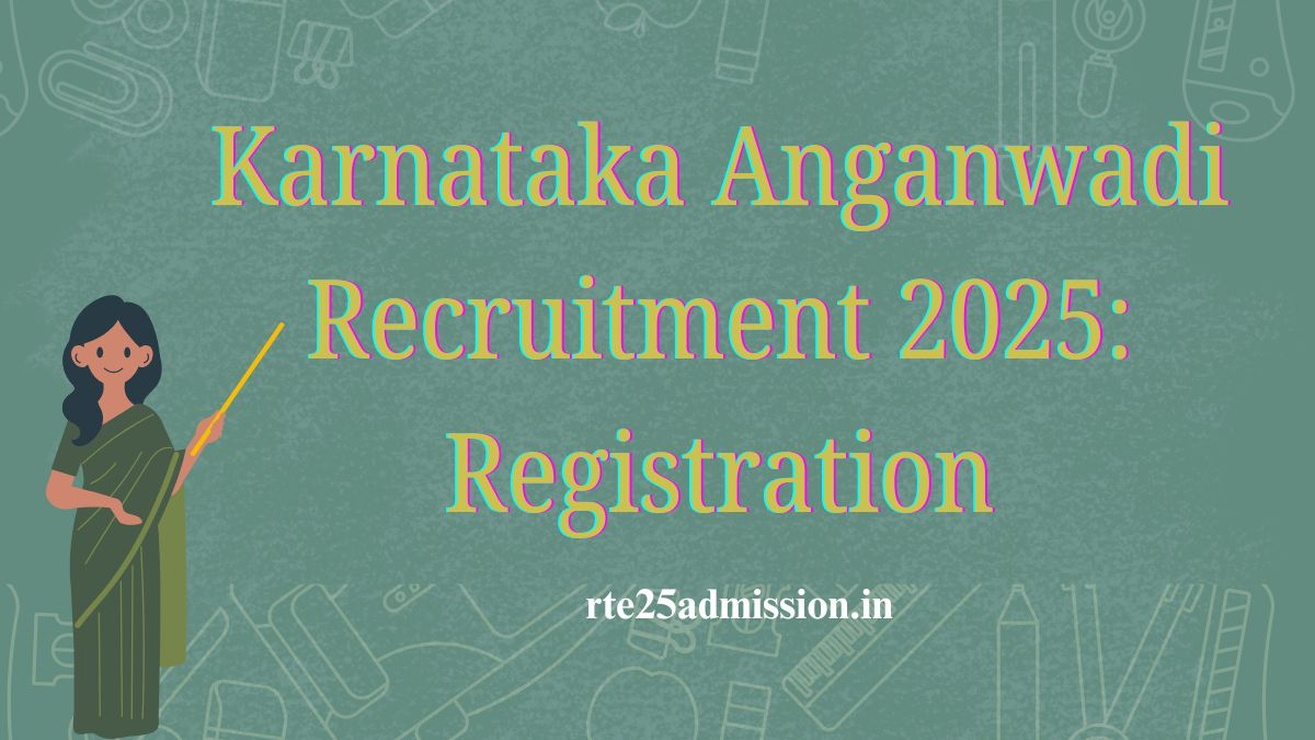 Karnataka Anganwadi Recruitment 2025 PDF Download
