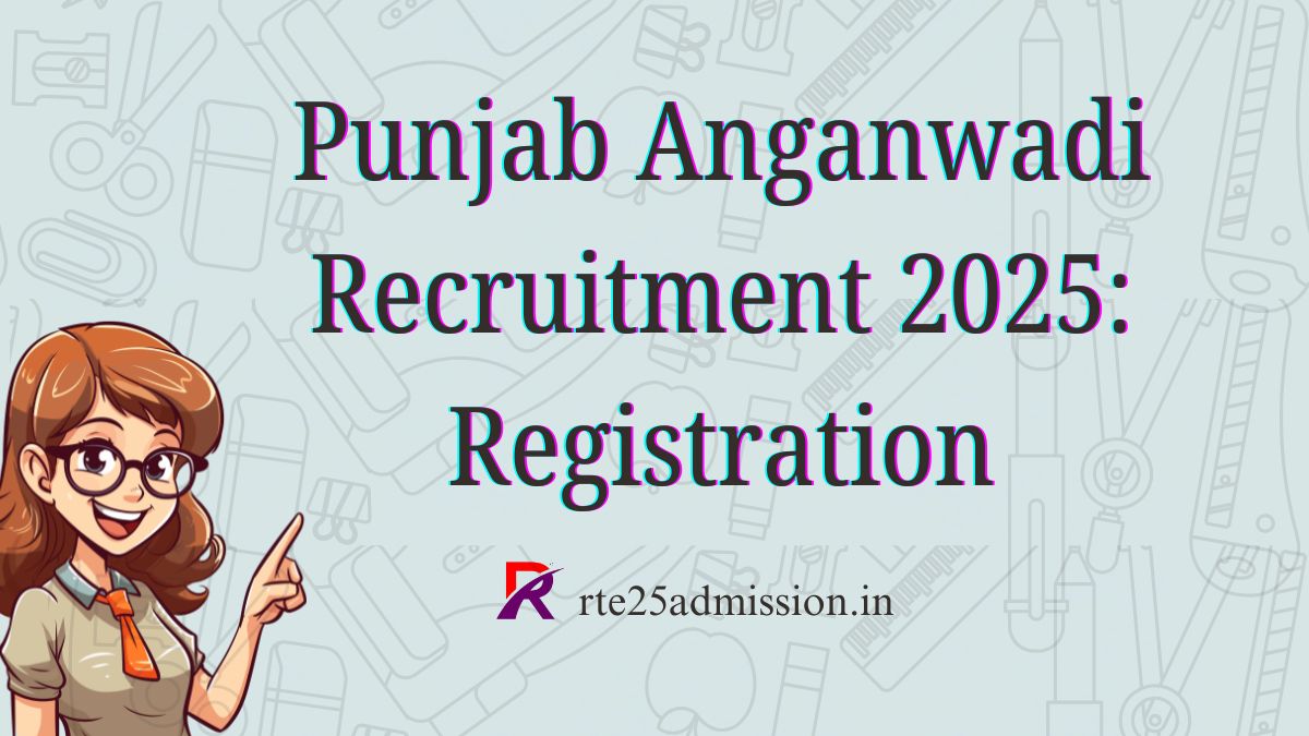Punjab Anganwadi Recruitment 2025 PDF