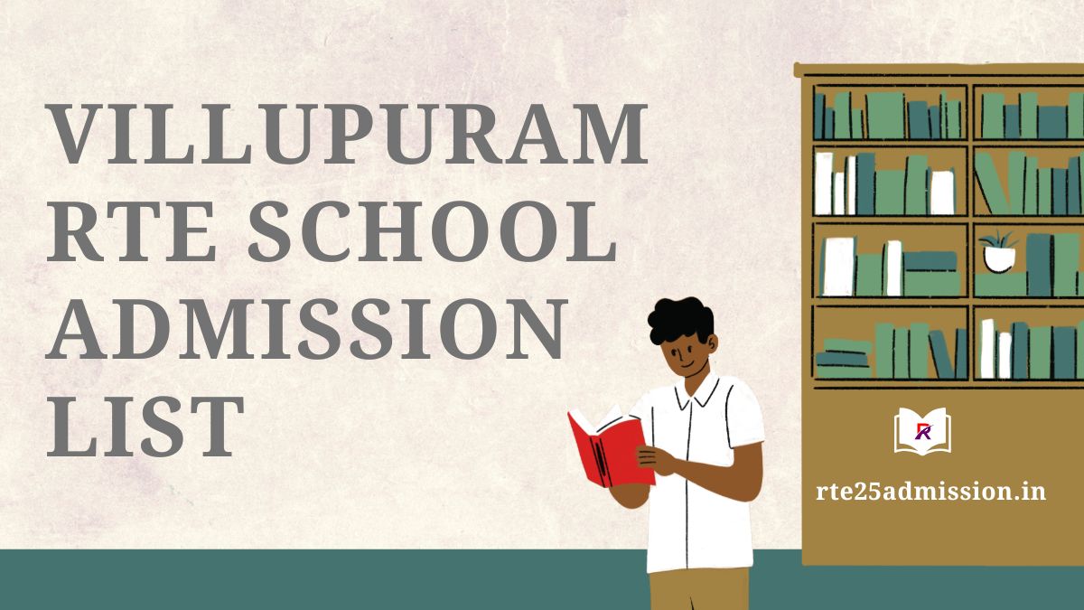 RTE Admission School in Villupuram PDF Download