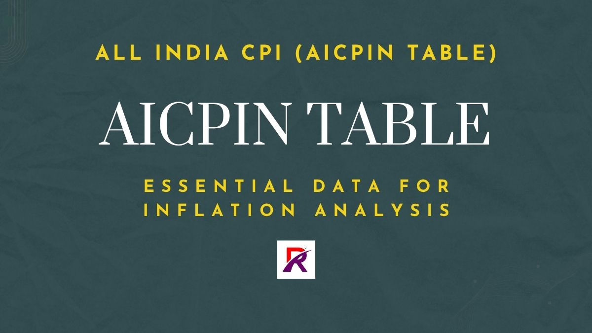 Monthly AICPIN Table