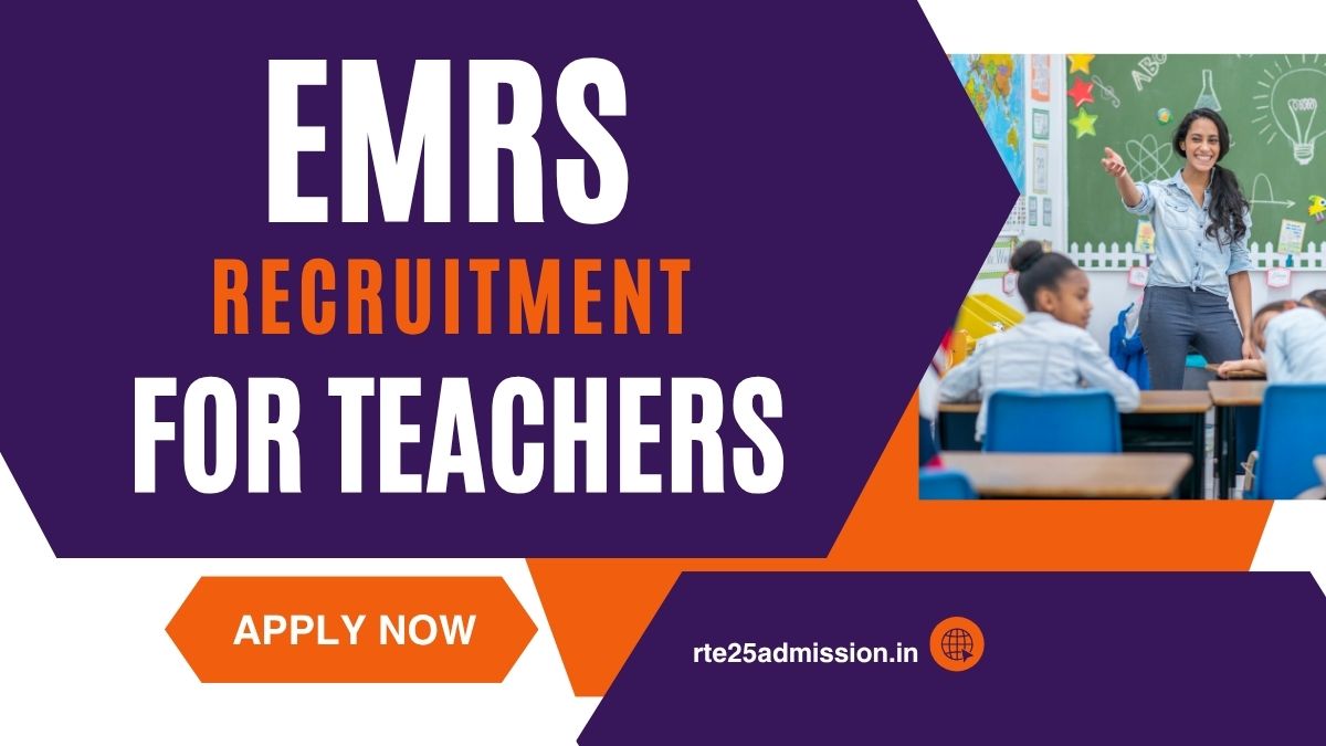 EMRS Teacher Recruitment 2025
