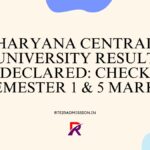 CUH Results Out 2025: Download 1st & 5th Semester Marksheets at cuh.ac.in