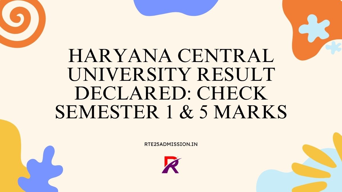CUH Results Out 2025: Download 1st & 5th Semester Marksheets at cuh.ac.in
