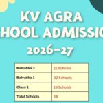 Agra KVS Admission 2026-27