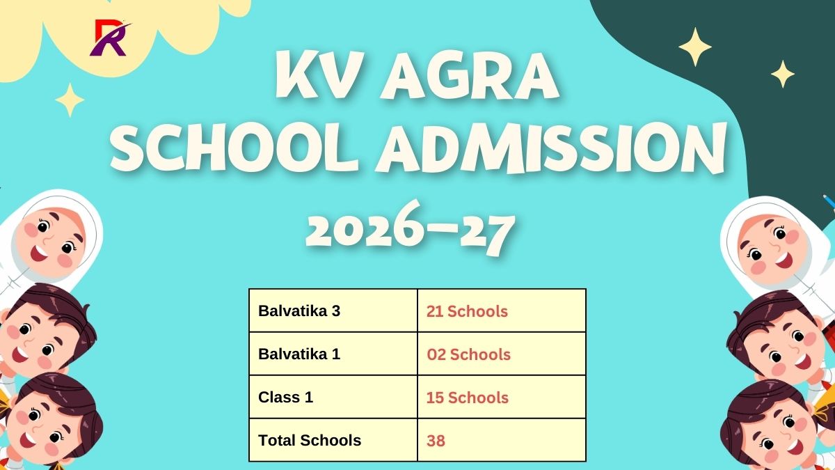 Agra KVS Admission 2026-27