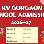 Gurgaon KVS Admission 2026-27