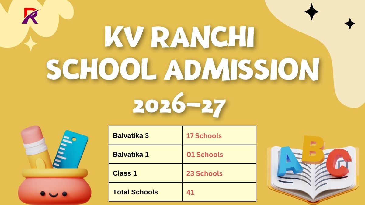 Ranchi KVS Admission 2026-27