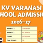 Varanasi KVS Admission 2026-27
