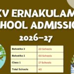 KVS Ernakulam School Admission 2026-27