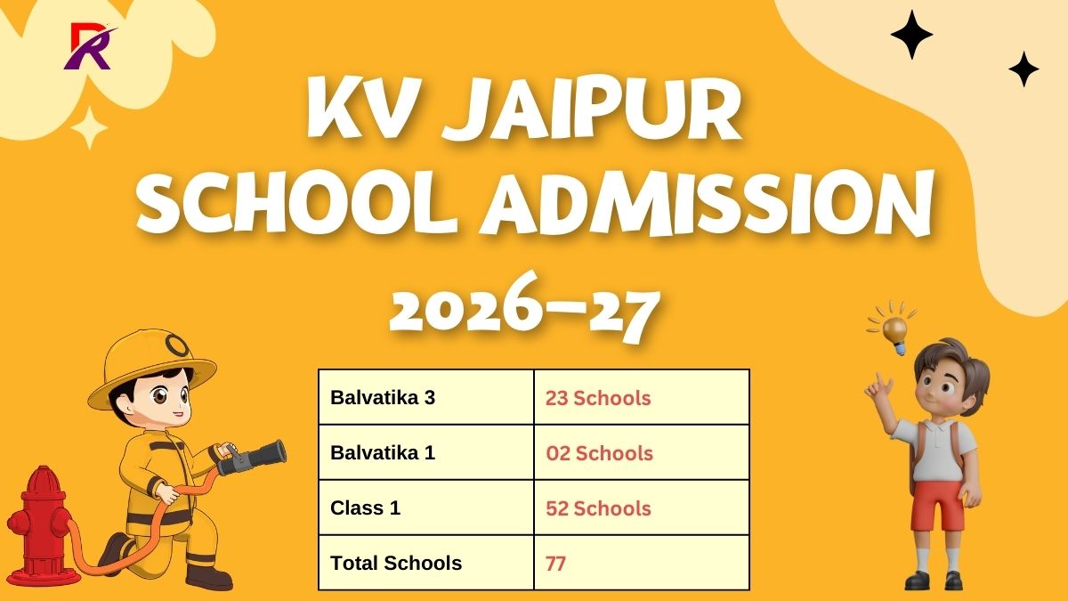 KVS Jaipur School Admission 2026-27